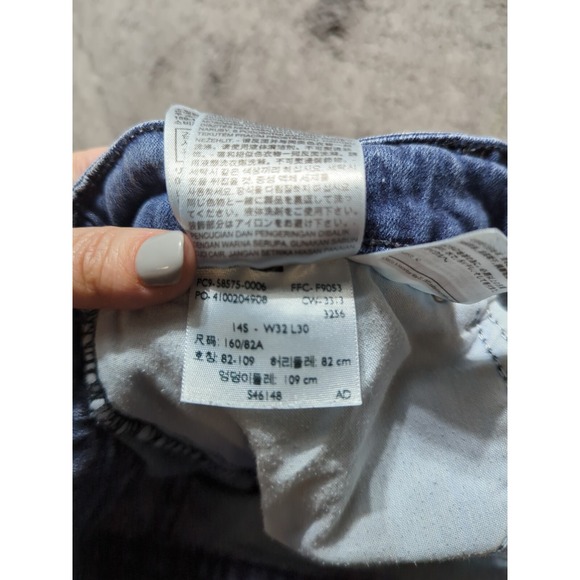 Levi's Mid Rise Skinny Women's Size 32x30 Medium Wash - Picture 7 of 14
